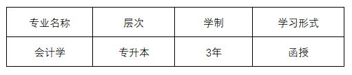 云南成人高考专升本会计学专业介绍