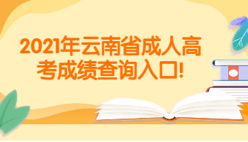 云南省成人高考成绩查询