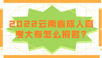 云南省成人高考大专