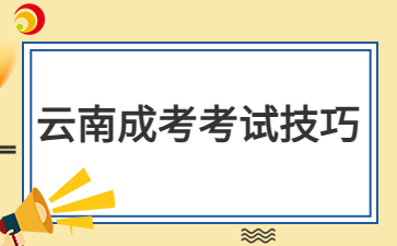 2024年云南成人高考语文考试拿分技巧