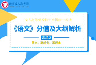 语文-成人高考高起专/高起本-试听课程（2020）