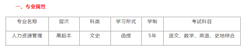 云南成考高起本《人力资源管理》专业介绍