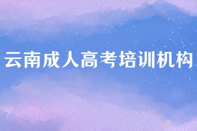 云南成人高考培训机构