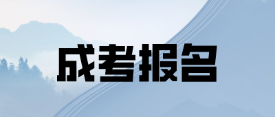 文山成人高考报名