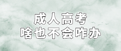 丽江成人高考